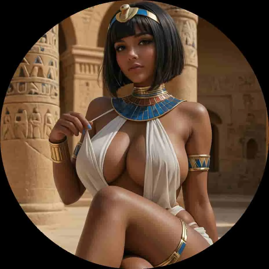 Cleopatra Queen AI character profile preview